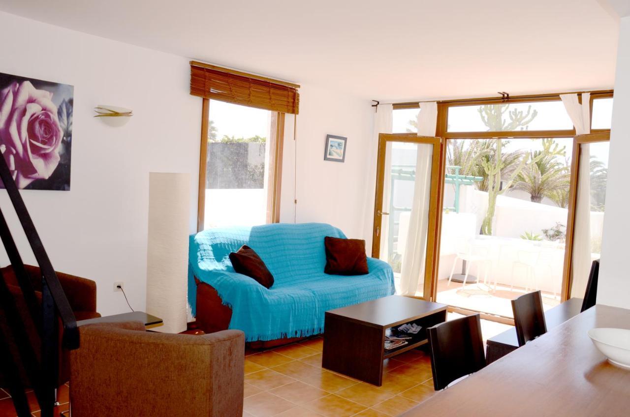 B16-Duplex Luminoso+ Piscina A 150 M Del Mar Appartement Charco del Palo Buitenkant foto